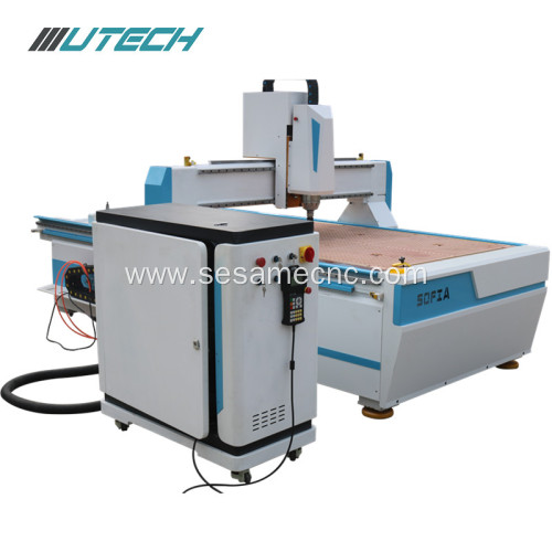 Round ATC cnc router with NK105 system